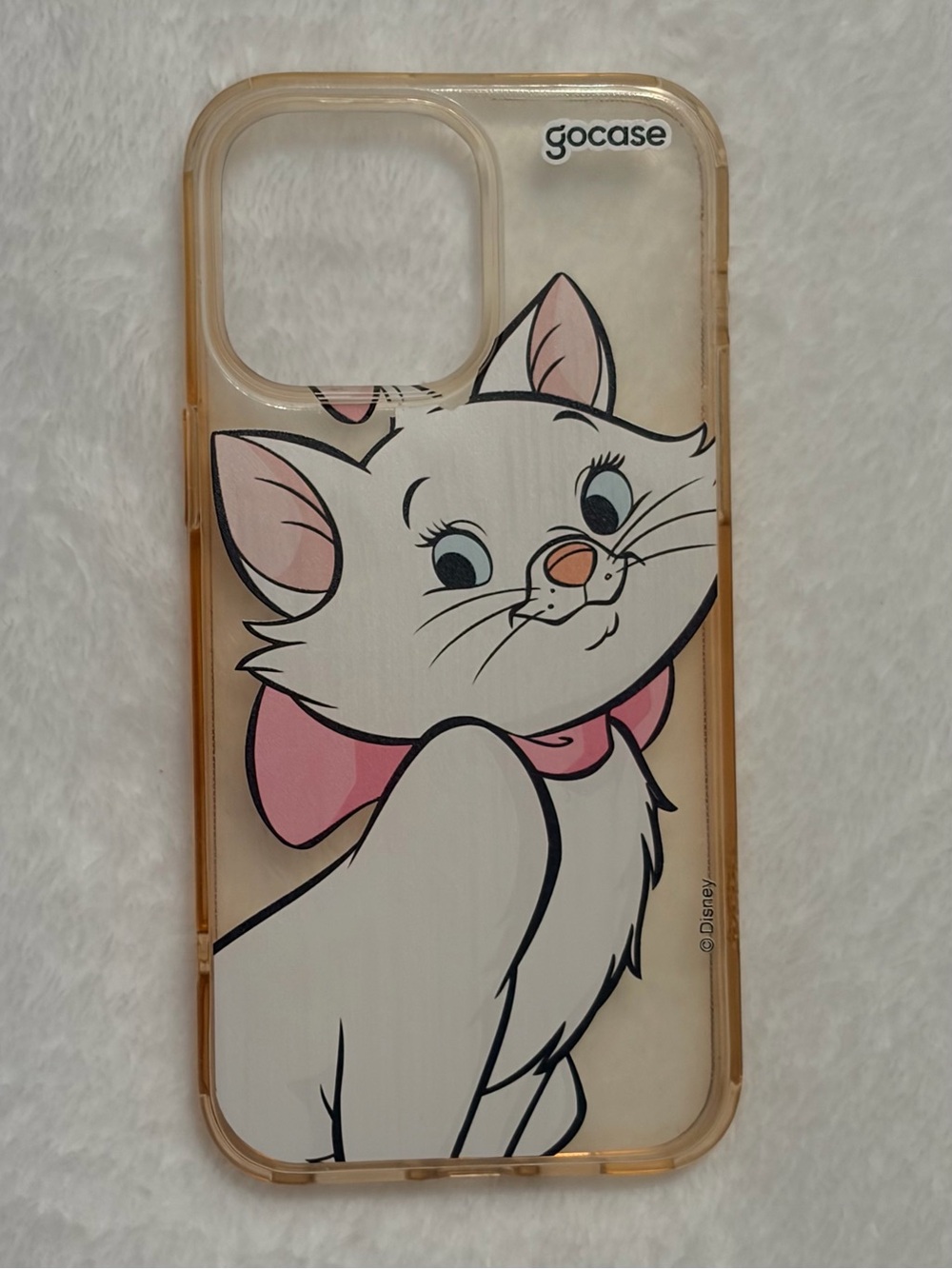 Disney Marie Clear iPhone 14 Pro Max Case
